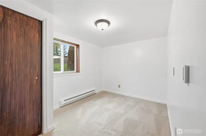 Lower level bedroom or bedroom 5
