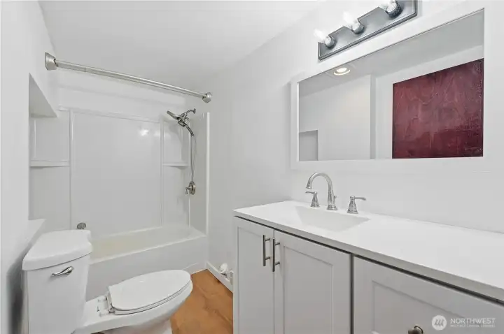 Lower level full bath