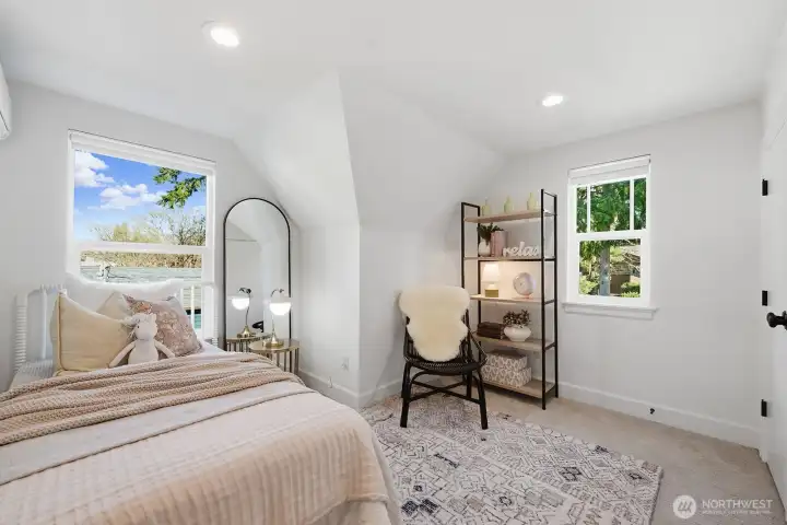 Bedroom 1 on upper level.