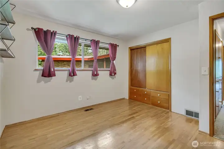 2 of 3 bedrooms