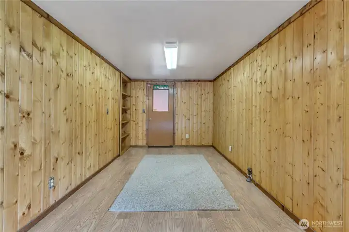 Bar or office area off the lower living room