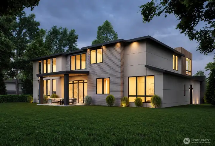 Rendering from Architectural Design Plan