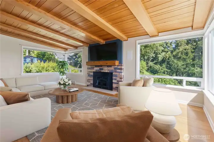 Family Room/ Living Room- Virtually Staged