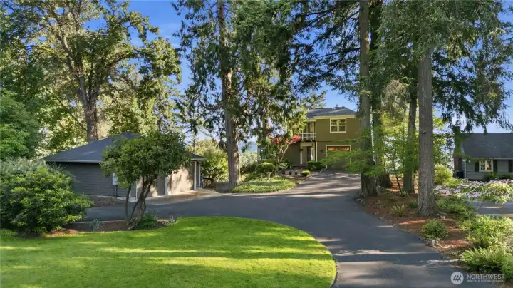 Drive through driveway