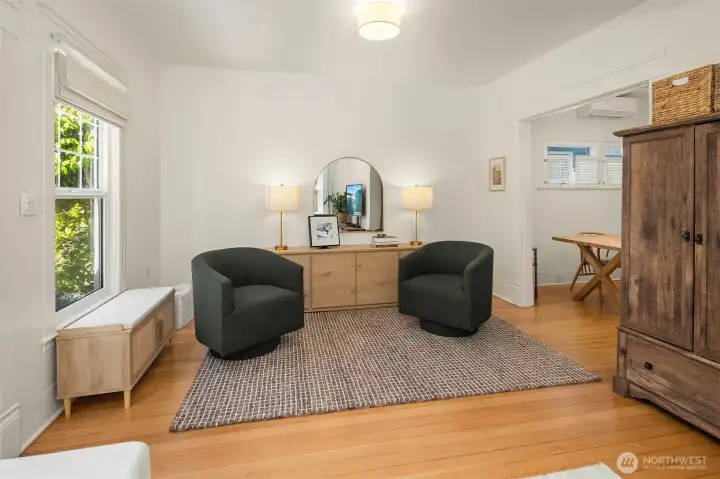Refinished Original wood floors