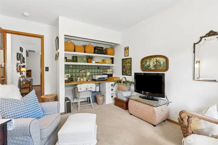 Second of three bedrooms.