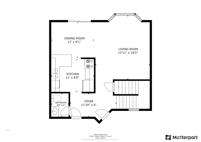 16124 Floor Plan: Main Floor