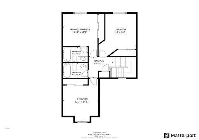 16124 Floor Plan: 2nd Floor