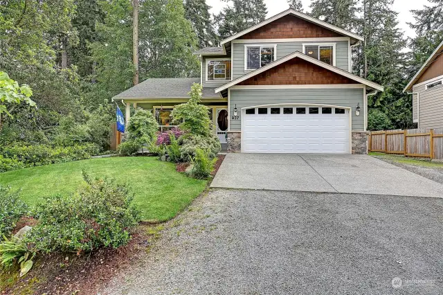Welcome to your two story home on the west side of Camano Island