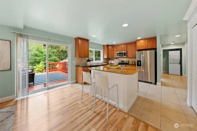 2nd Full Kitchen and Laundry Downstairs