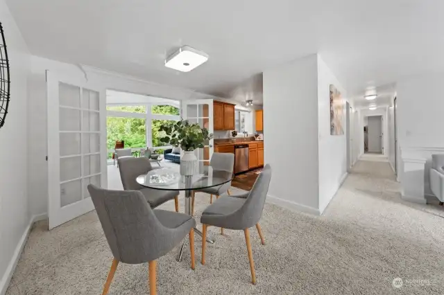 Dining Space Off Kitchen