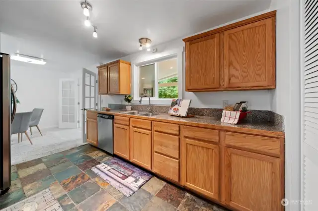 Ample Cabinet and Pantry Storage