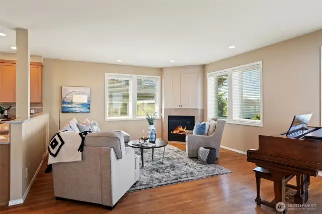 Great Room with Gas Fireplace