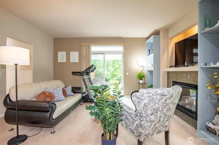 Family Room with access to Patio.