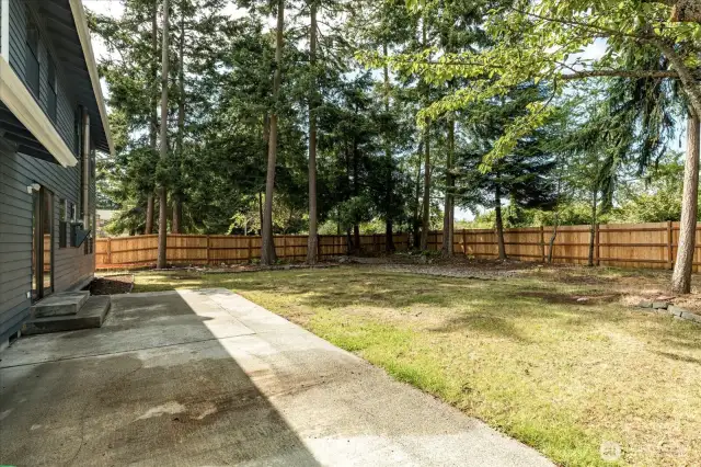 large patio