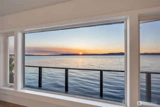 Who needs artwork when you can have this beautiful, everchanging masterpiece just outside your window.