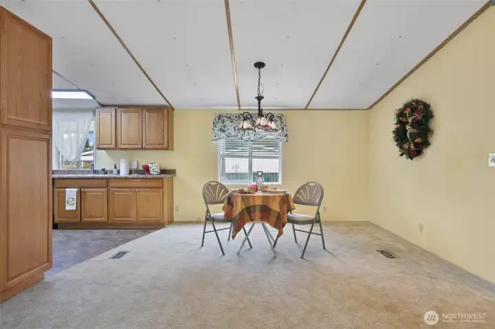 Dining area space