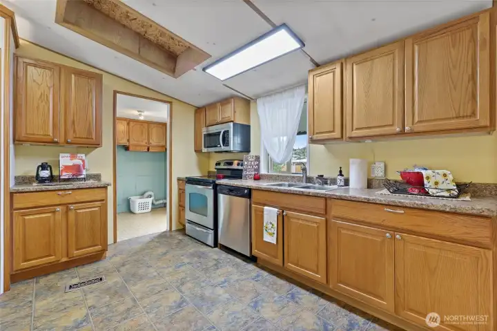 Everyone needs a window above the sink