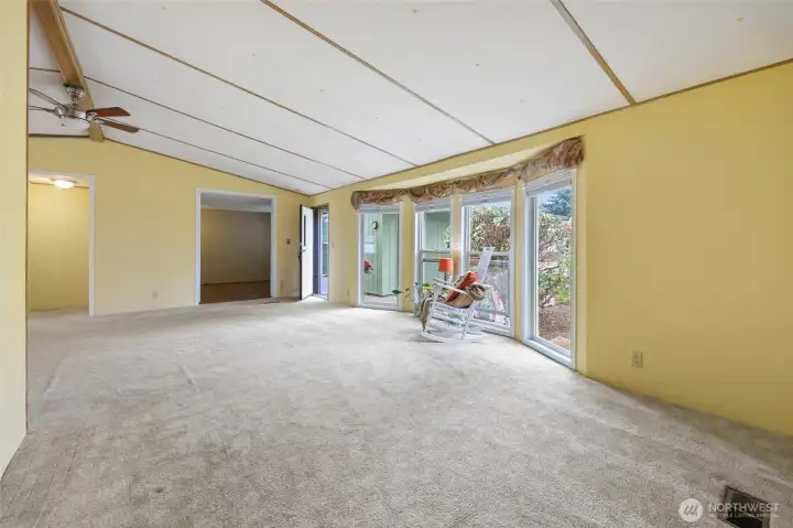 Looking at the Hallway to the Second Bedroom & the Den area