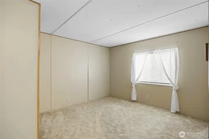 Second bedroom- closet to the left