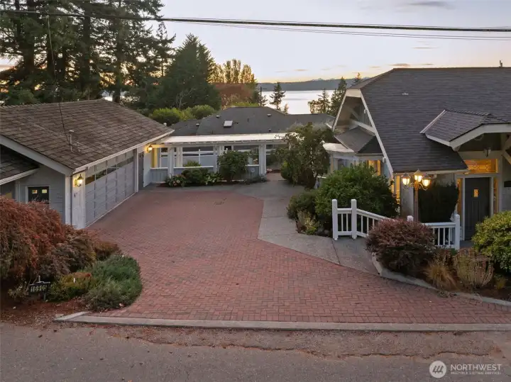 Stunning Three Tree Point home w/ sound and mountain views.