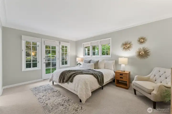 Large primary bedroom