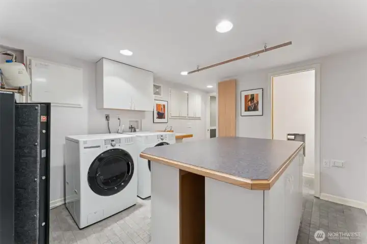 Laundry area