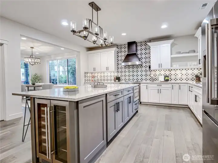 Island With Bev Fridge