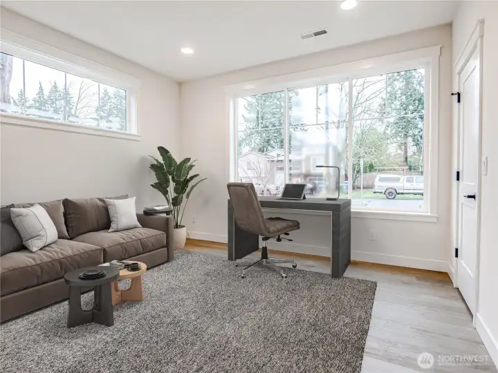 Main Floor Bedroom with Ensuite Bath