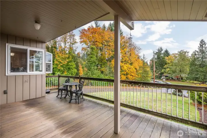 Deck off Dining Room