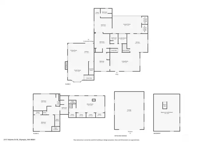 Here is the floorplan for both Unit A and Unit B. Plus, the basement is spacious and ready for your vision. With ample headroom, it’s perfect for future finishing to increase the property’s square footage. For now, it offers tons of storage space, giving you plenty of room to store seasonal items, equipment, or anything else you need to tuck away.