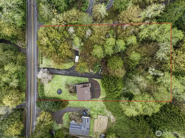 Beautiful, quiet 1.6-acre lot! *property lines in photo are estimated Beautiful, quiet 1.6-acre lot! *property lines in photo are estimated