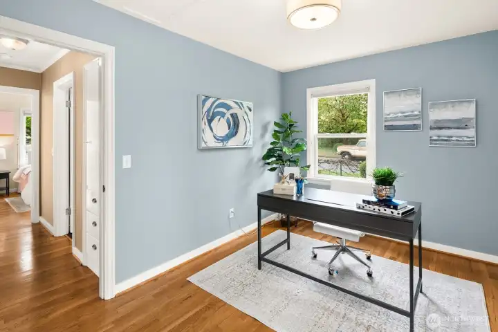 Office space on main floor.