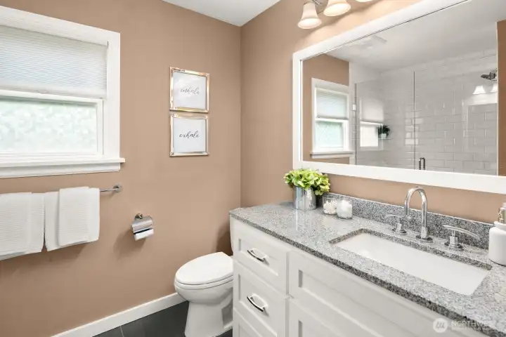 Guest bathroom on main floor.