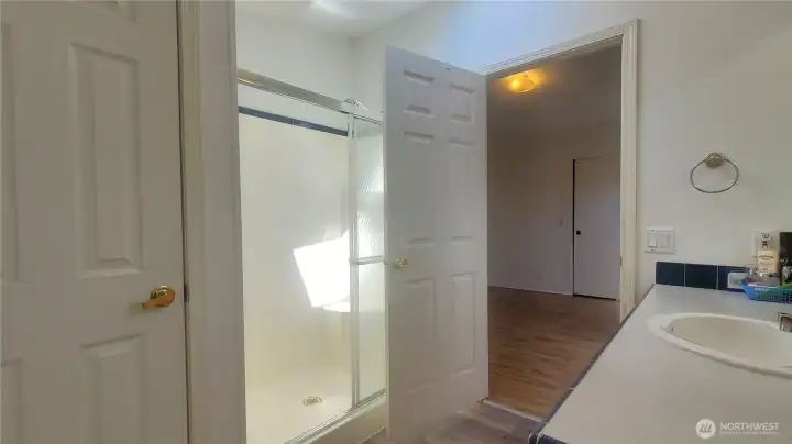 step-in shower