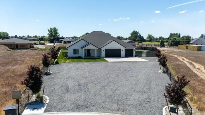 Ample parking for all the toys, RV and more