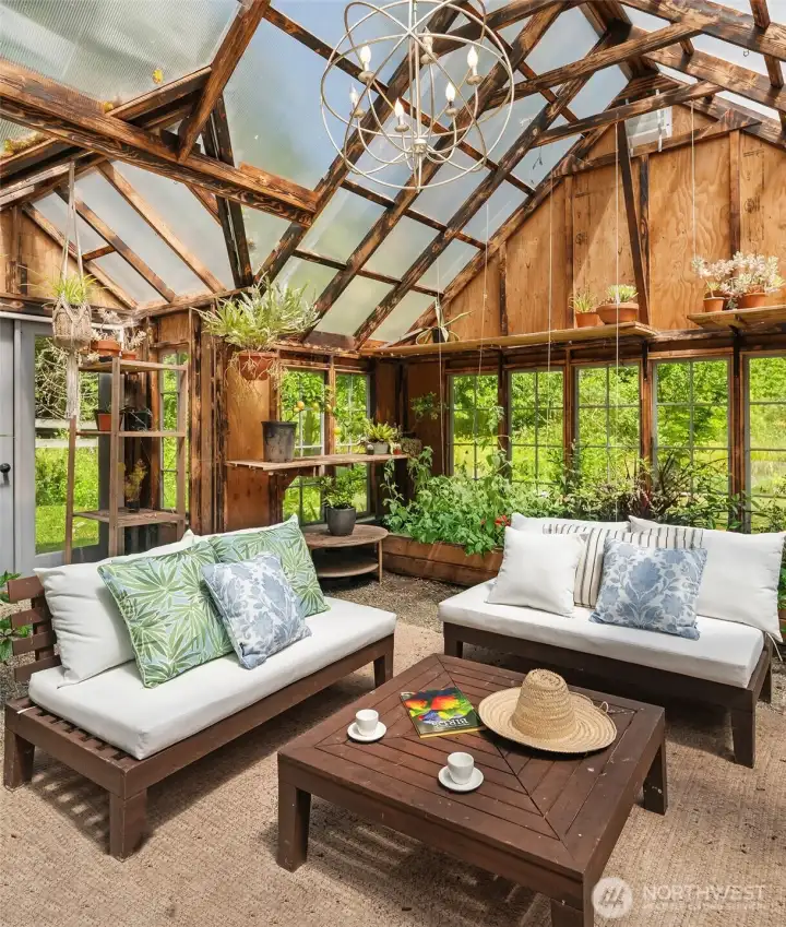 Used as another living space and indoor growing space. Used as another living space and indoor growing space.