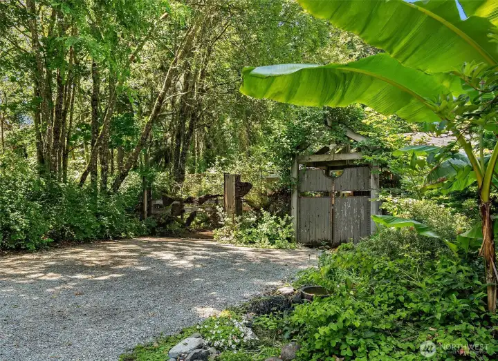 Another gate to the garden Another gate to the garden