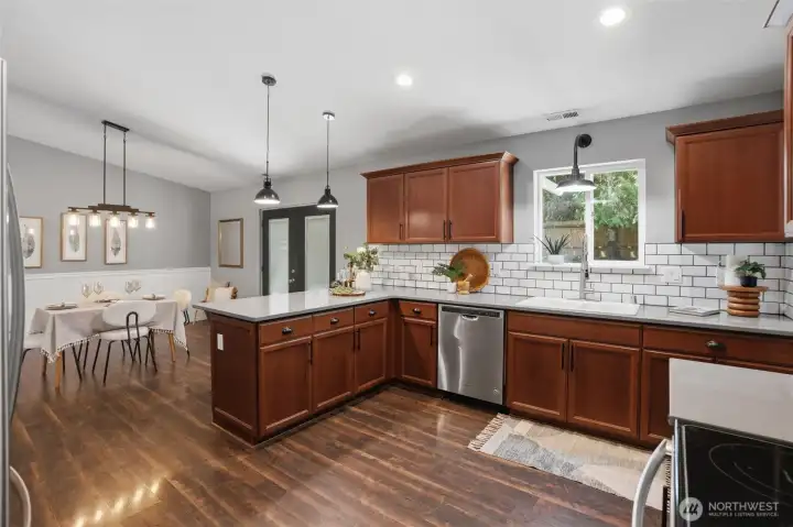 Kitchen and dining