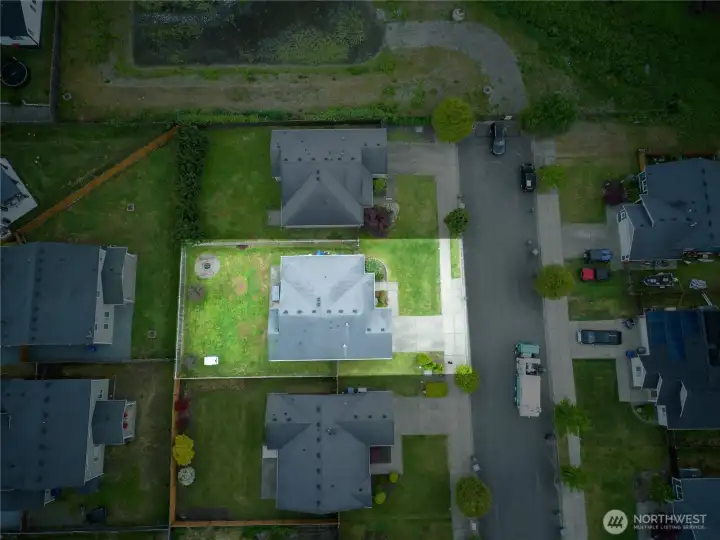 Aerial Straight down