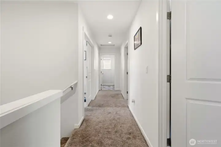Hallway going to bedroom