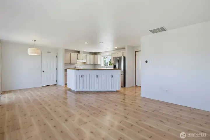 Gleaming hard surface floors are easy to keep this home clean. A nest thermostat keeps this home comfortable year round.