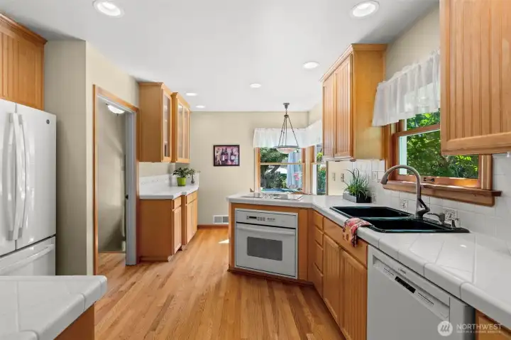 Full of timeless appeal. This vintage-inspired kitchen exudes warmth and character, offering a cozy space that perfectly complements the historic soul of the home. Full of timeless appeal. This vintage-inspired kitchen exudes warmth and character, offering a cozy space that perfectly complements the historic soul of the home.