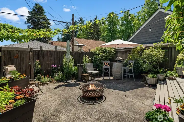 With dedicated zones for a cozy fire pit, outdoor dining, and plenty of space for your favorite garden pots, it’s the ultimate setting for twilight gatherings. With dedicated zones for a cozy fire pit, outdoor dining, and plenty of space for your favorite garden pots, it’s the ultimate setting for twilight gatherings.