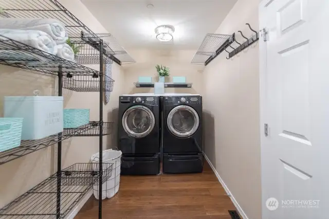 main floor utility room