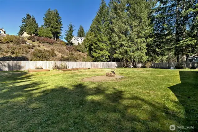 Fully fenced!