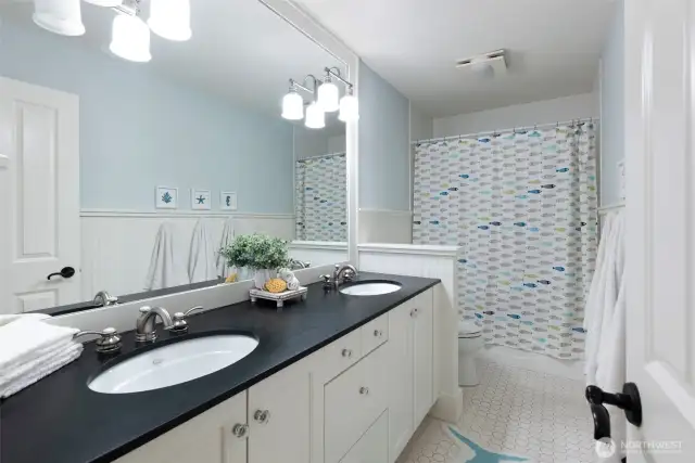 1st full bath on 2nd floor