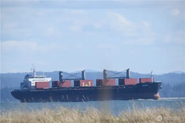 OR WATCH CARGO SHIPS BREACH THE WAVES AT THE JETTY ON THEIR LONG VOYAGE!