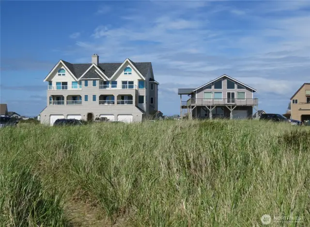 VIEW OF THE CONDO FROM THE JETTY PARK TRAILS!