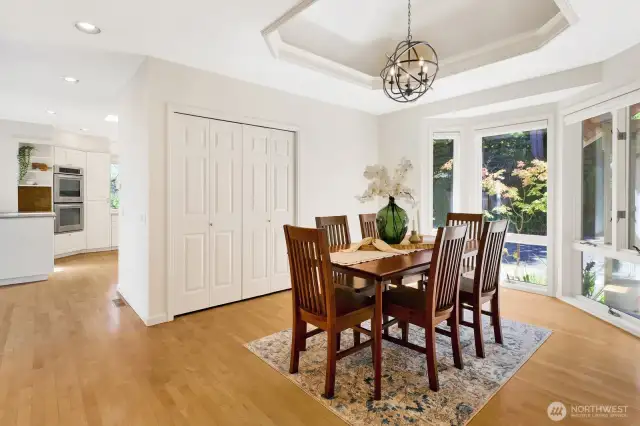Formal dining room for entertaining